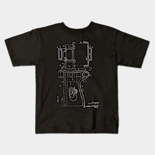 Dampened Lateral Motion Freight Car Truck Bolster Vintage Patent Hand Drawing Kids T-Shirt